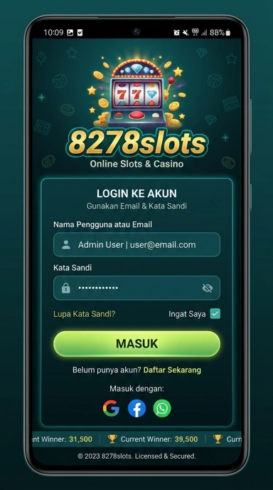Panduan Masuk Akun 8278slots untuk Pengguna Android