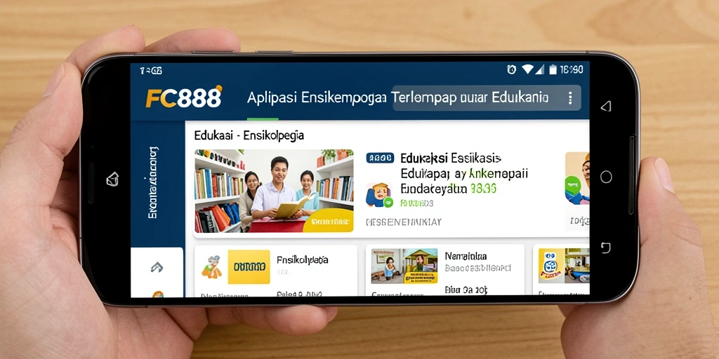 Tampilan antarmuka FC888 yang informatif dan interaktif.